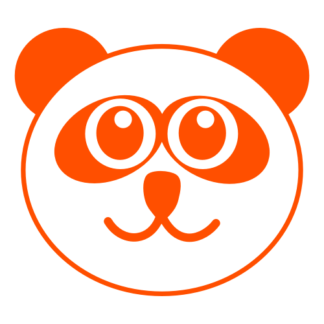 Smiling Panda Decal